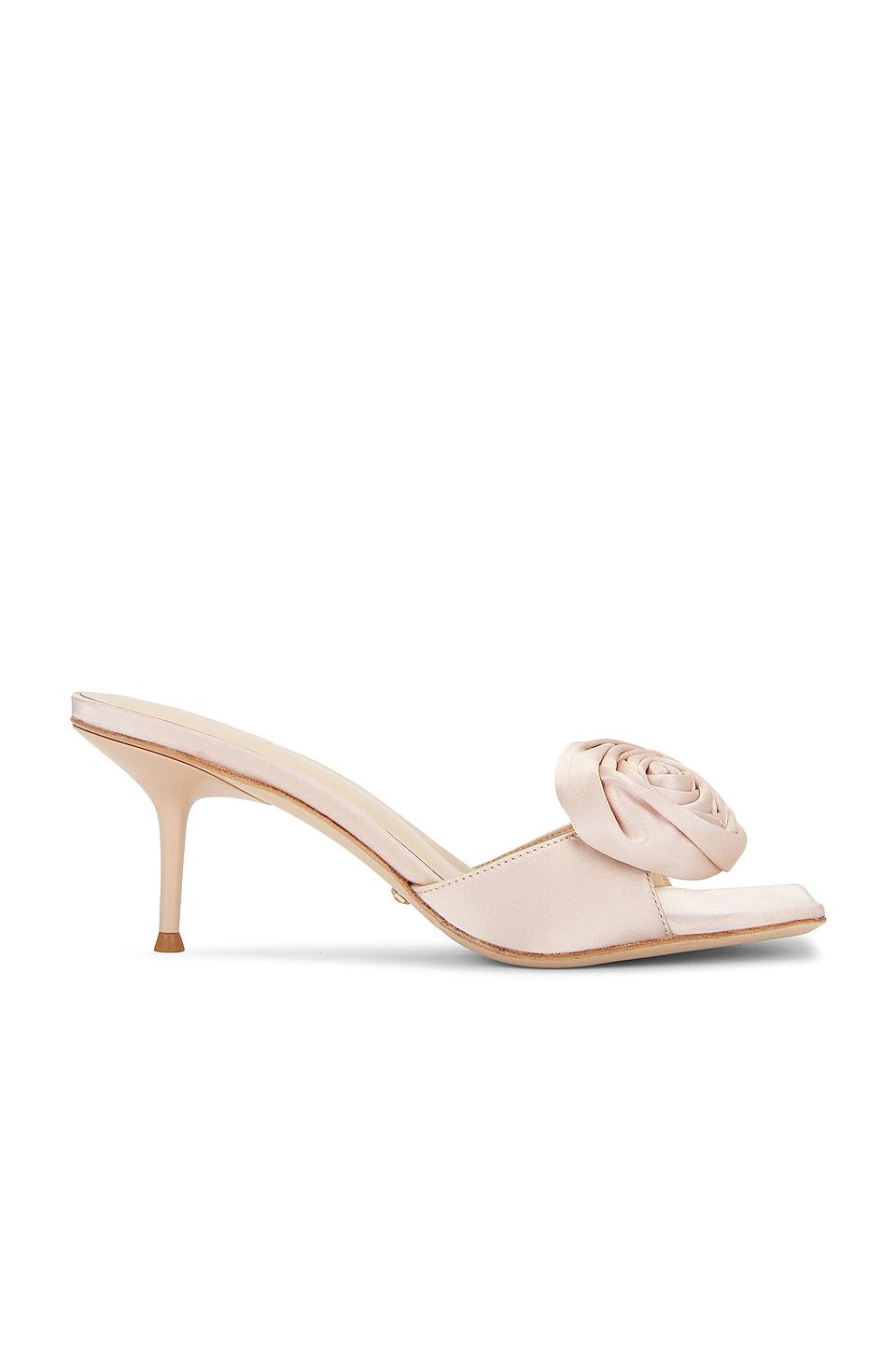 RAYE Rosette Mule in Nude by RAYE