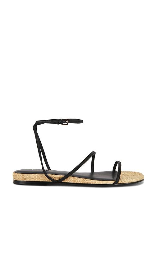 RAYE Sabine Sandal in Black by RAYE