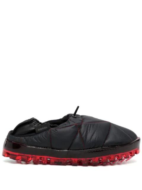 padded slip-on sneakers by RBRSL RUBBER SOUL