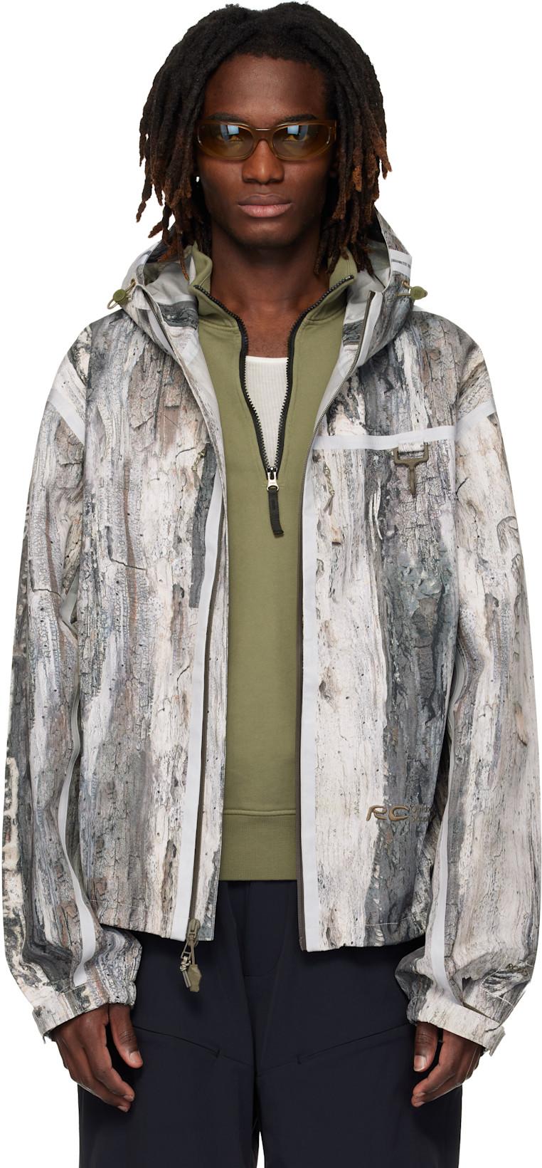 Beige & Khaki Sequoia Shell Jacket by RCOS