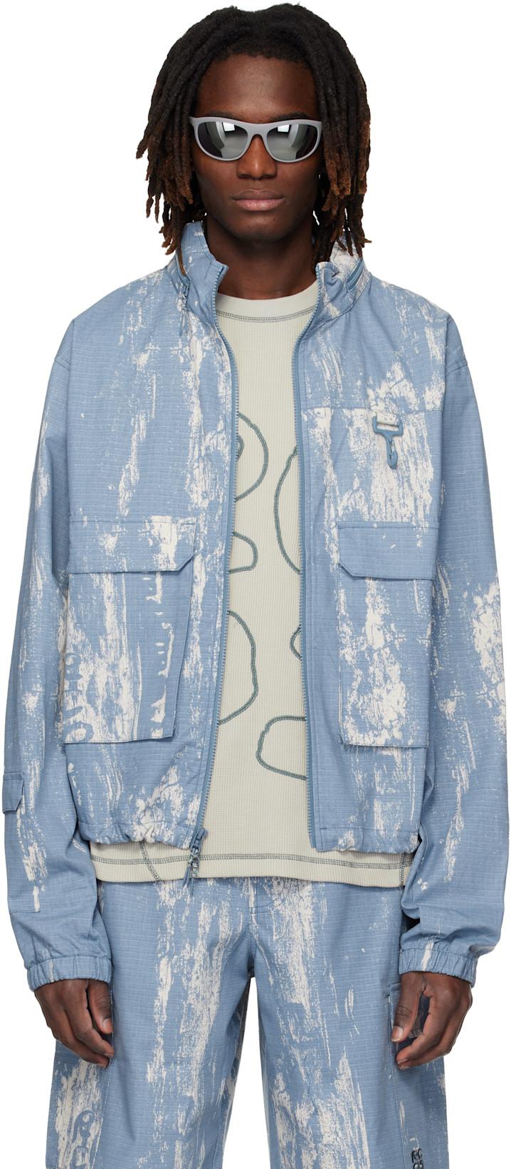 Blue & Beige Sierra Jacket by RCOS