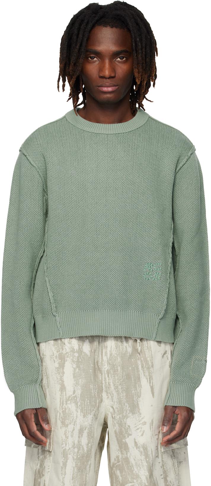 Green Sequoia Knit Sweater by RCOS
