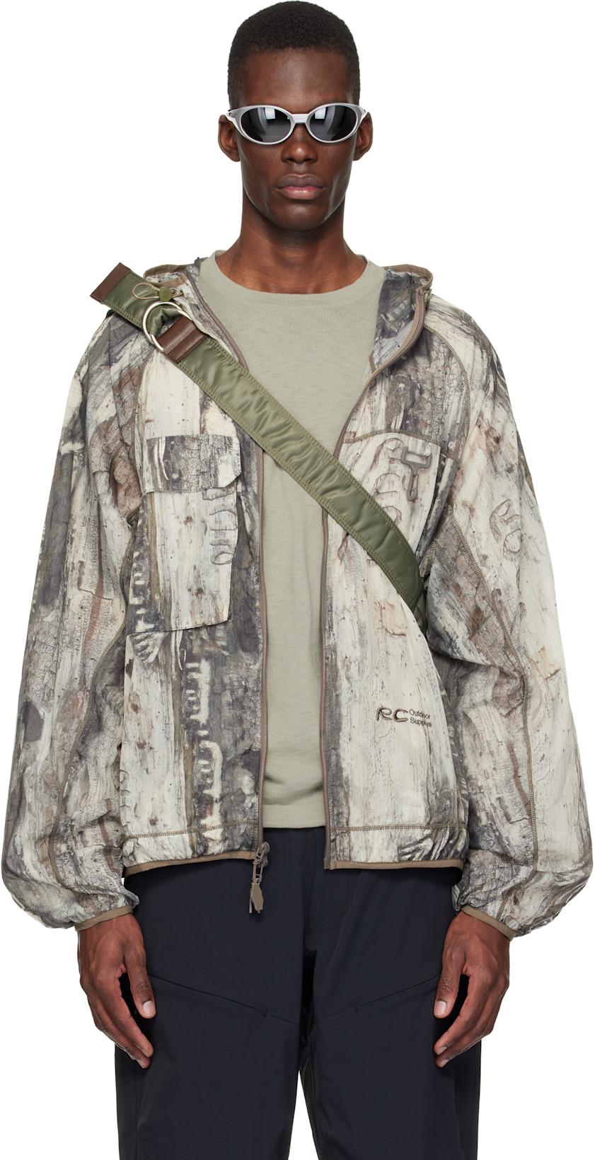 Taupe Griffith NR.PA Running Jacket by RCOS