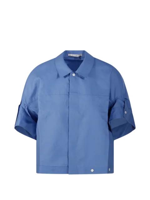 buttoned tie blouse by RE CODE