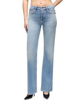 70s Mid Rise Bootcut Jeans in Opal Indigo by RE/DONE