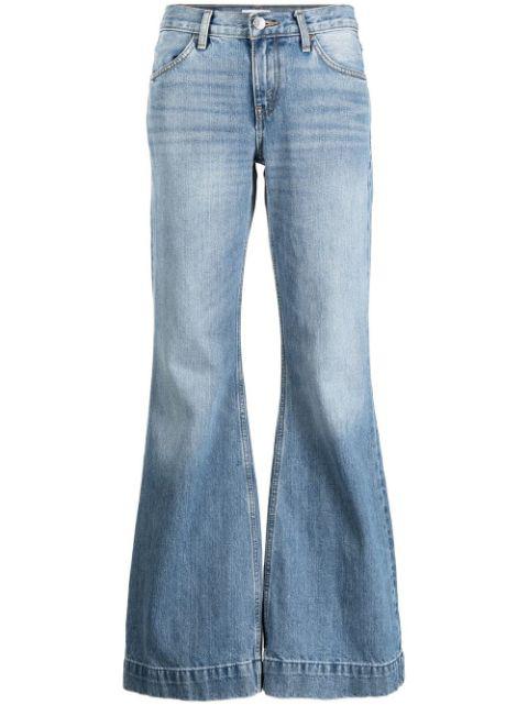 70s low-rise flared jeans by RE/DONE
