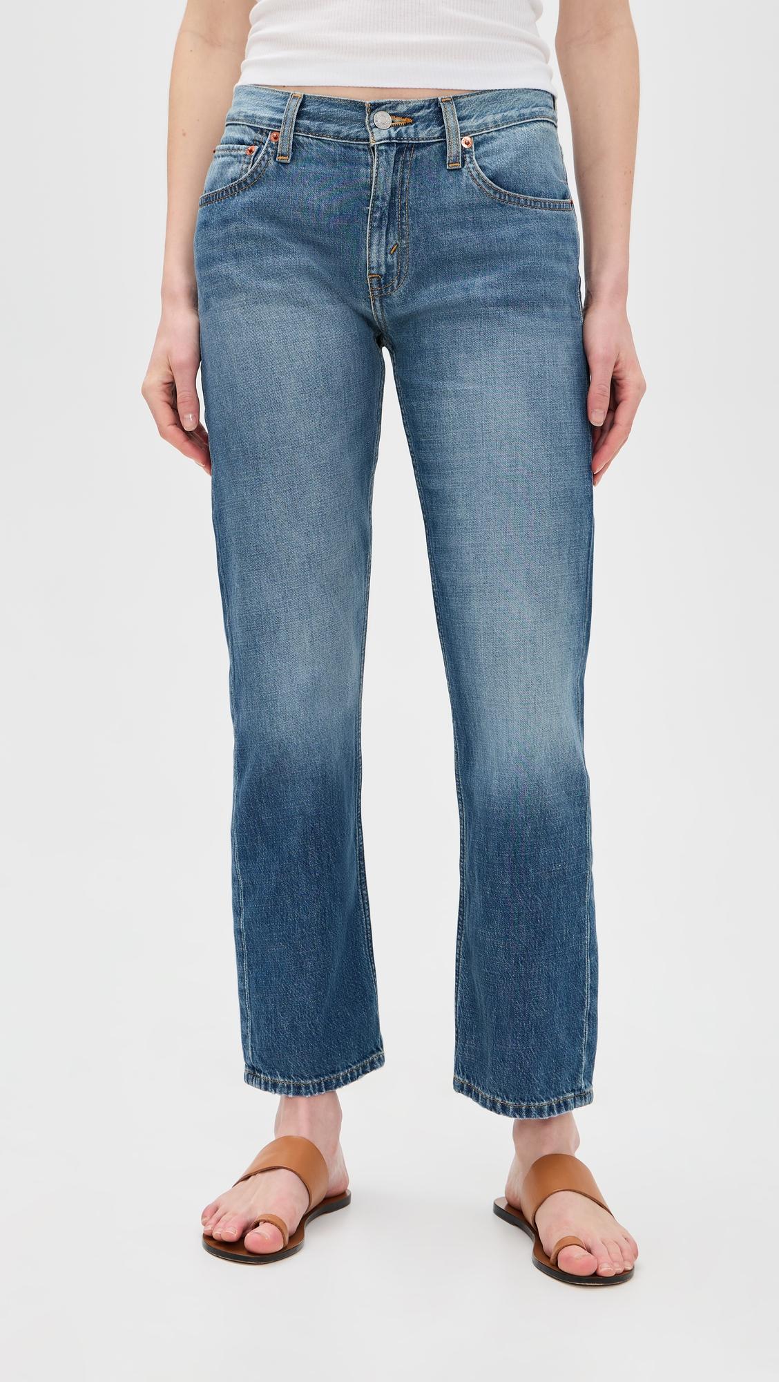 Blondie Crop Jeans by RE/DONE