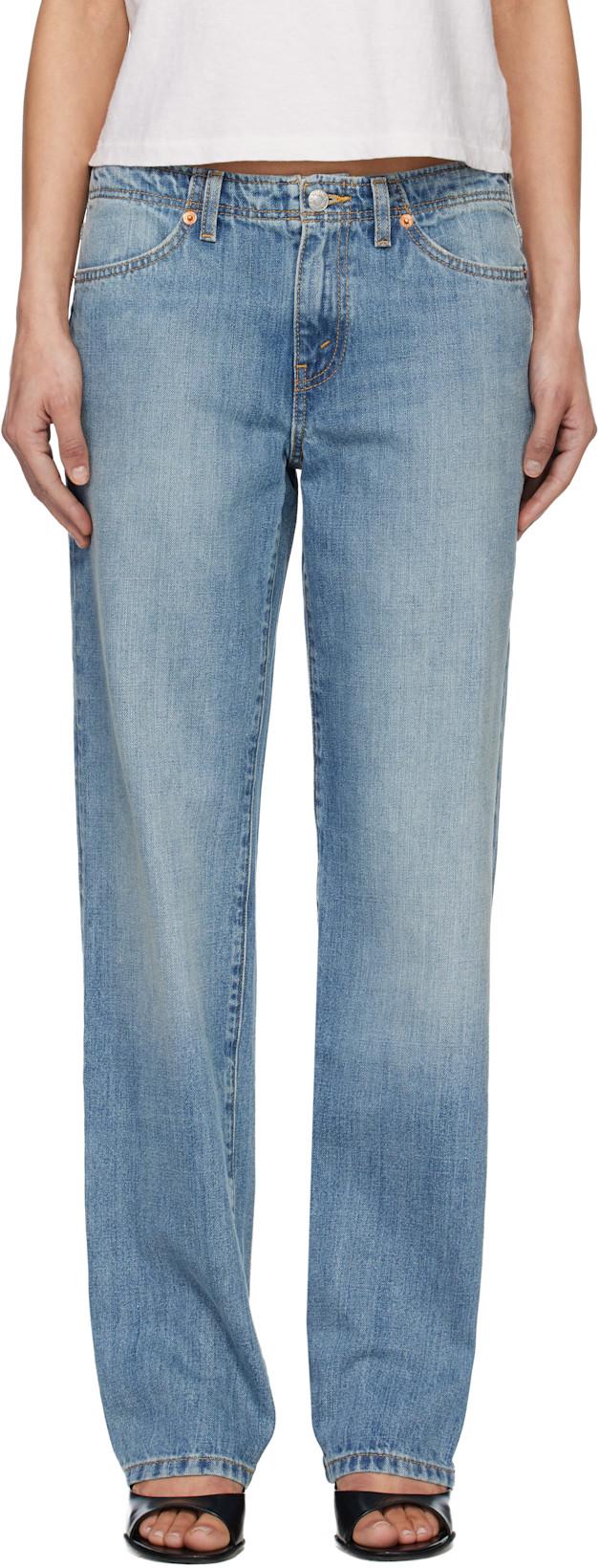 Blue 'The Sanasa' Jeans by RE/DONE