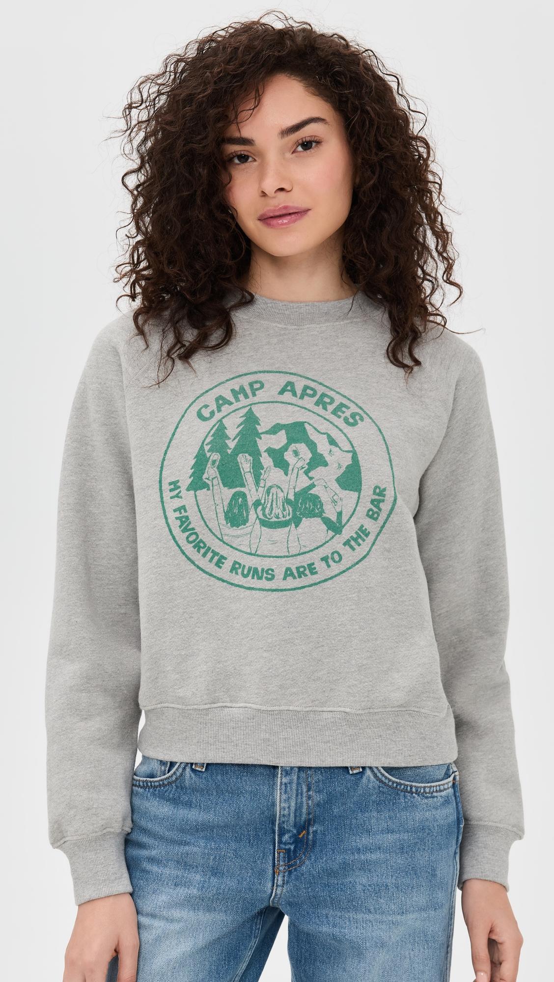 Classic Camp Apres Crewneck Sweatshirt by RE/DONE