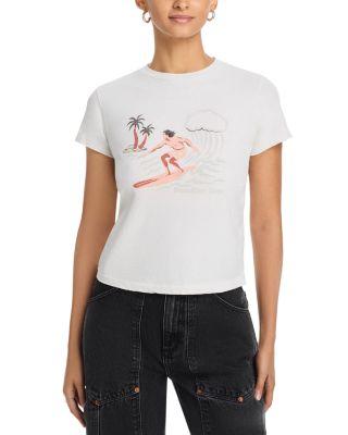 Classic Hug A Surfer Tee - Exclusive by RE/DONE Classic Hug A Surfer Tee - Exclusive by RE/DONE