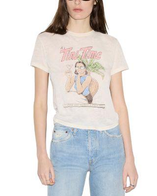 Classic Tini Time Tee by RE/DONE