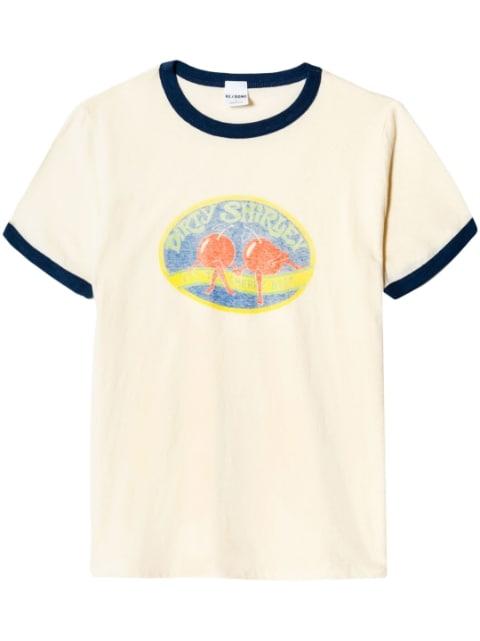 Dirty Shirley short-sleeve T-shirt by RE/DONE