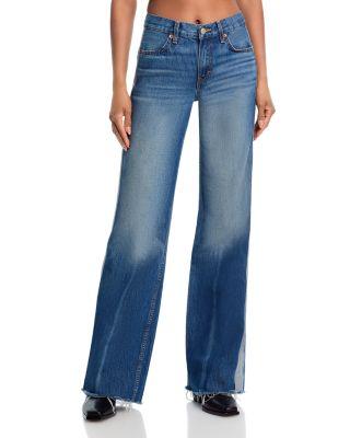 Mid Rise Track Californian Jeans in Viper Blue by RE/DONE