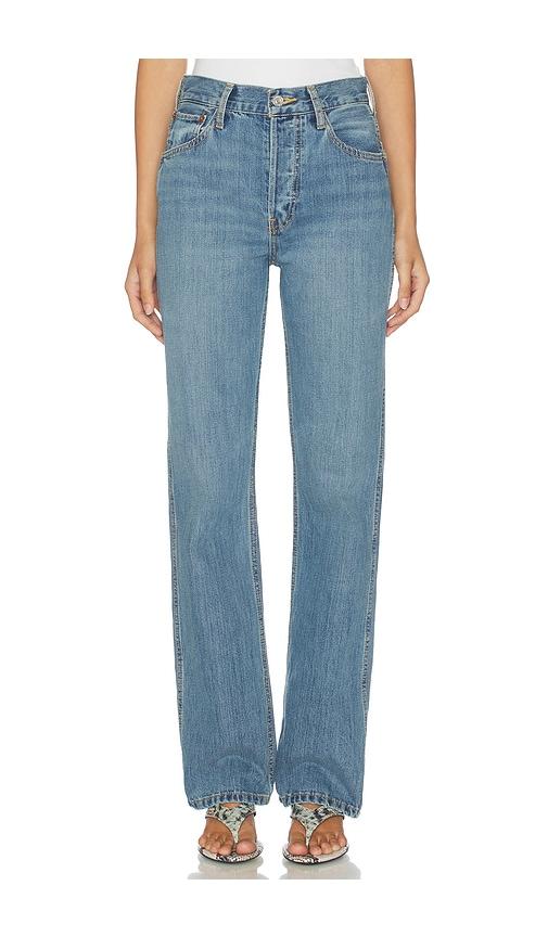 RE/DONE 90s High Rise Loose Jean in Blue by RE/DONE