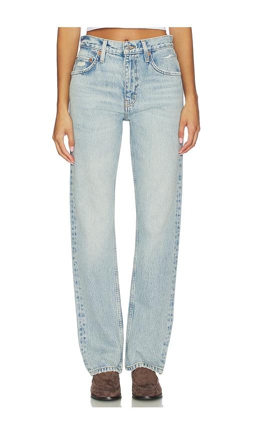 RE/DONE Blondie Straight Jeans in Blue by RE/DONE