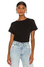 RE/DONE x Hanes The Classic Tee in Black by RE/DONE