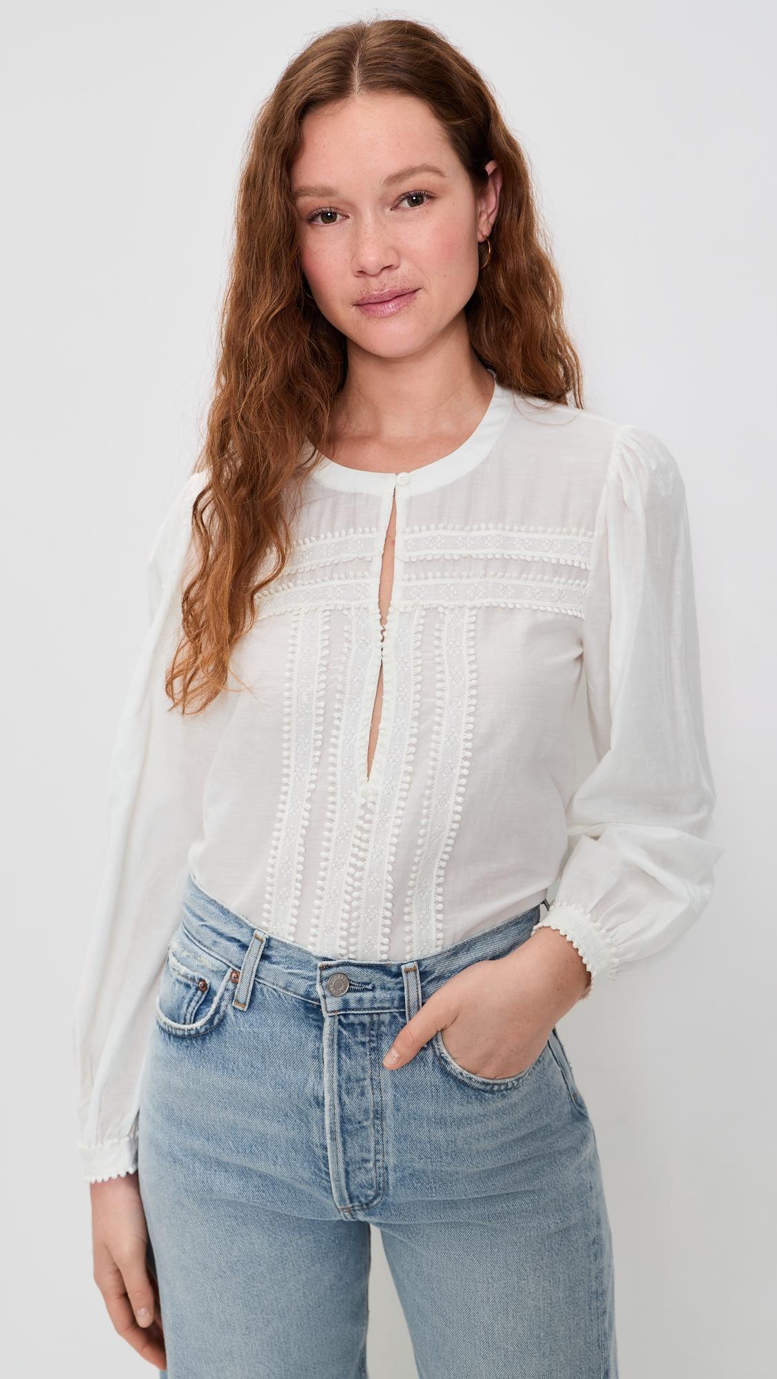 Tate Blouse by RE/DONE