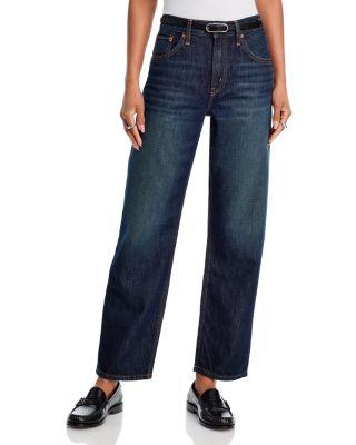 The Ollie High Rise Jeans in Barely Worn Flow by RE/DONE