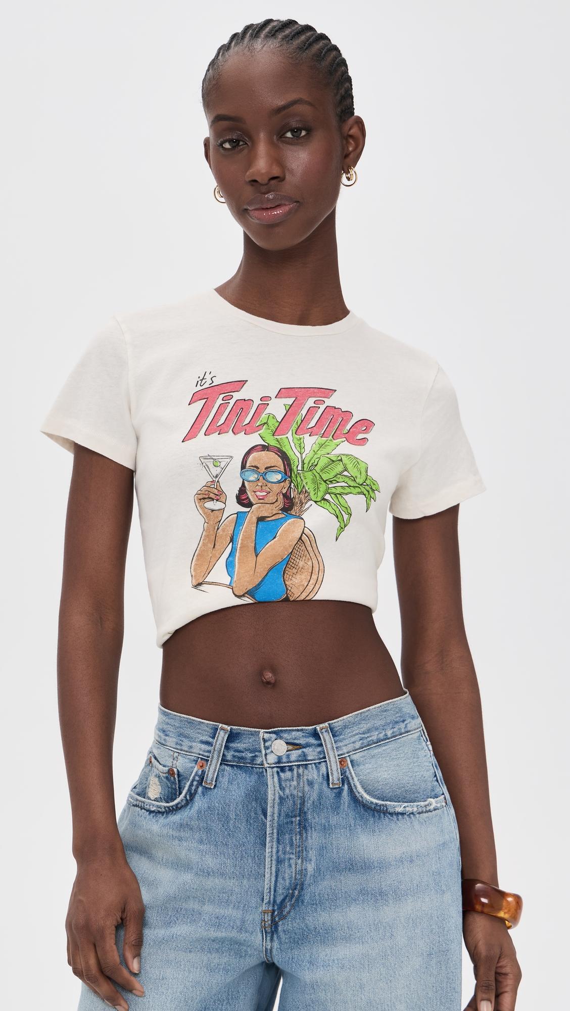 Tini Time Classic Tee by RE/DONE