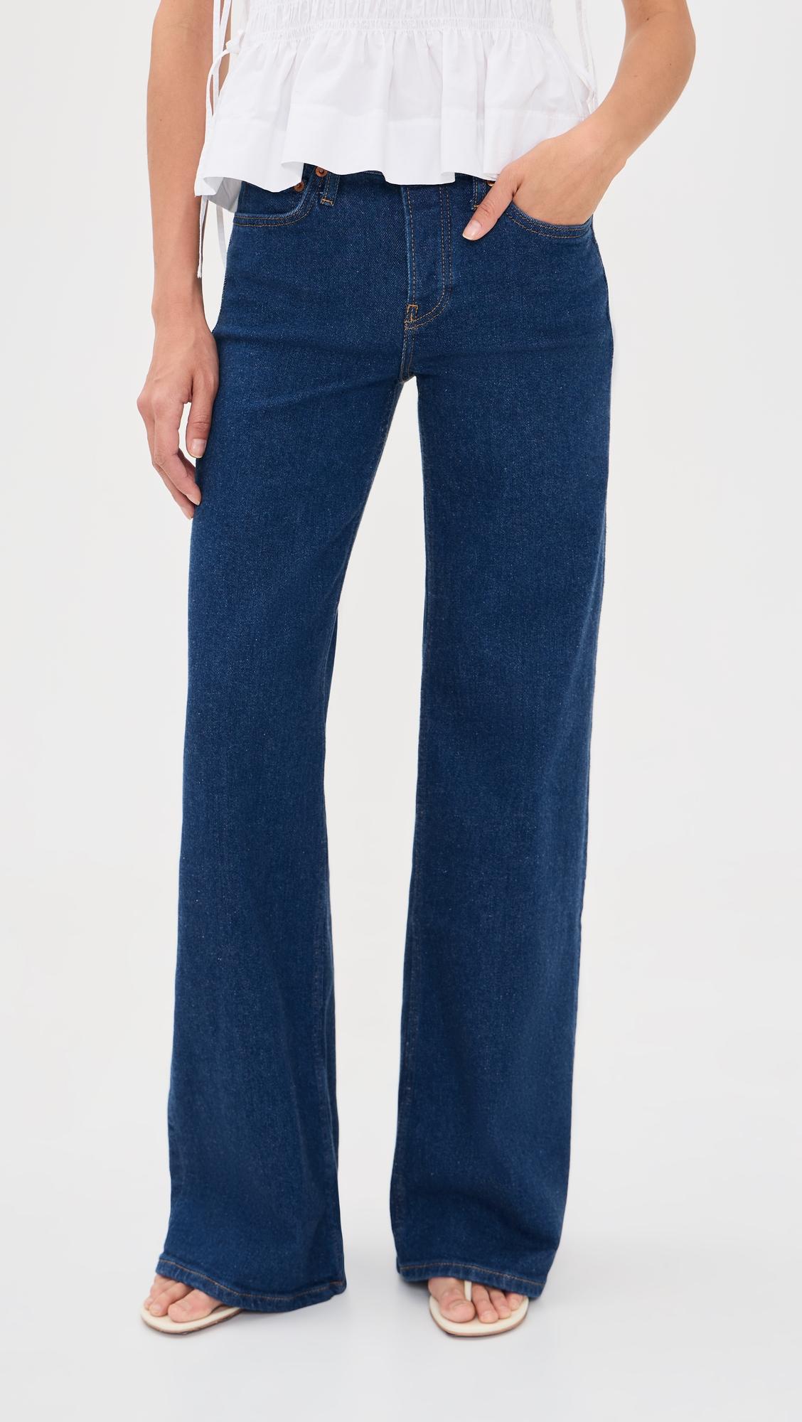 Wide Leg Jeans by RE/DONE