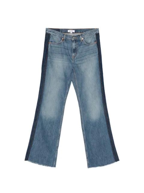 frayed-hem jeans by RE/DONE