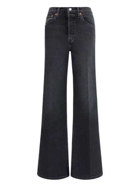 high-rise jeans by RE/DONE