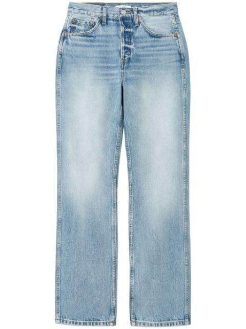 high-rise loose jeans by RE/DONE