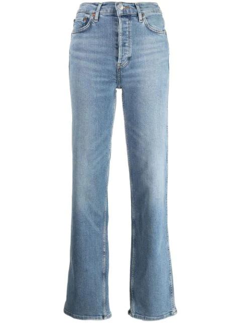 high-rise loose jeans by RE/DONE