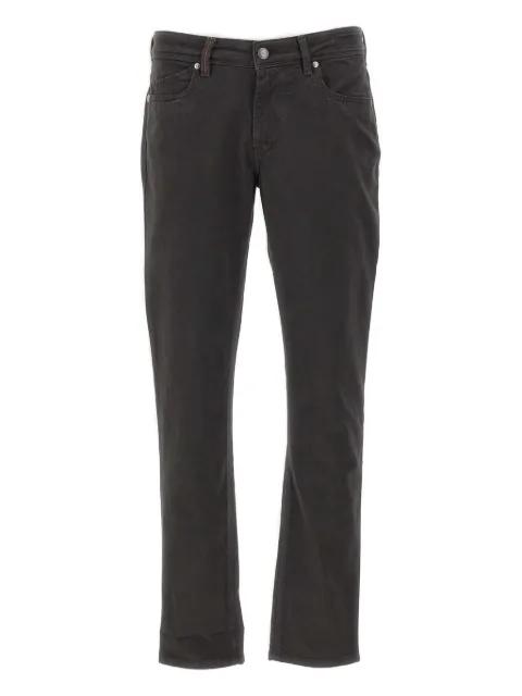 Rubens Z logo-patch stretch trousers by RE-HASH
