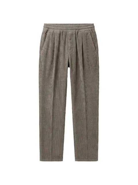 corduroy straight trousers by RE-HASH