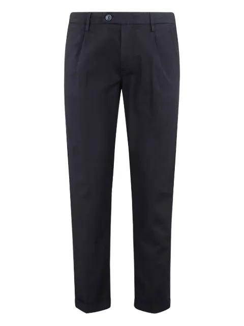 cotton straight-leg trousers by RE-HASH