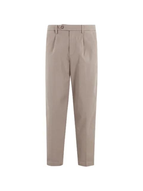 pleated buttoned trousers by RE-HASH