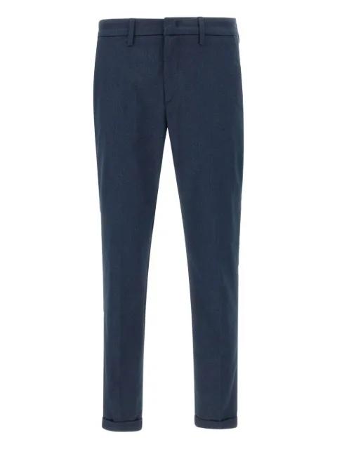 stretch-cotton trousers by RE-HASH