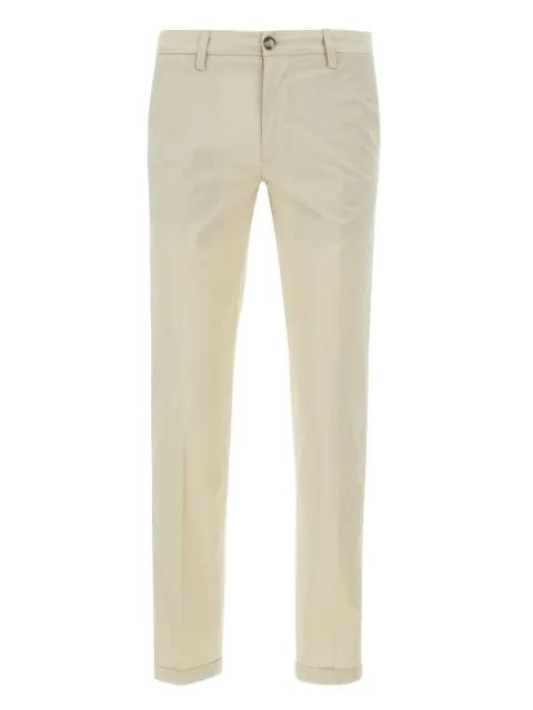 welt-pockets cuffed trousers by RE-HASH
