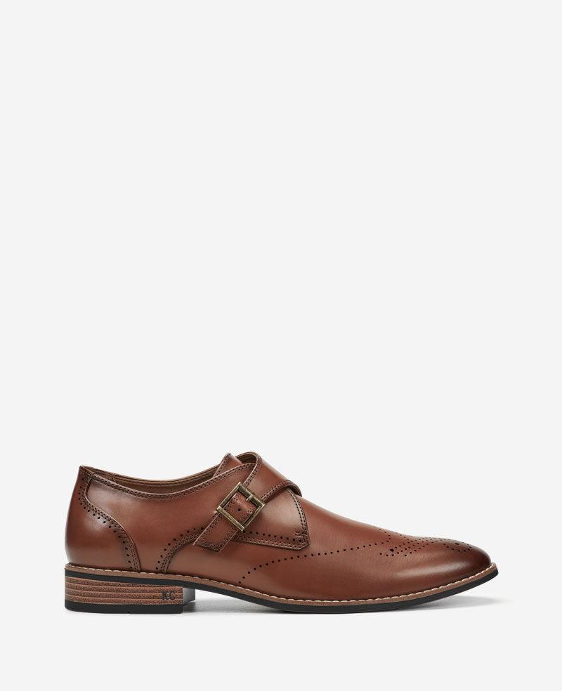 Reaction Kenneth Cole | Reaction - Cheer Brogue Single Monk Strap by REACTION KENNETH COLE