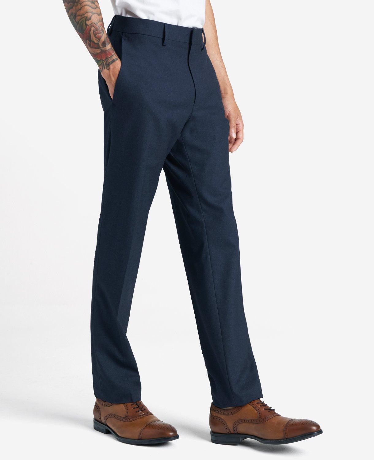 Reaction Kenneth Cole | Slim-Fit Stretch Twill Dress Pant by REACTION KENNETH COLE