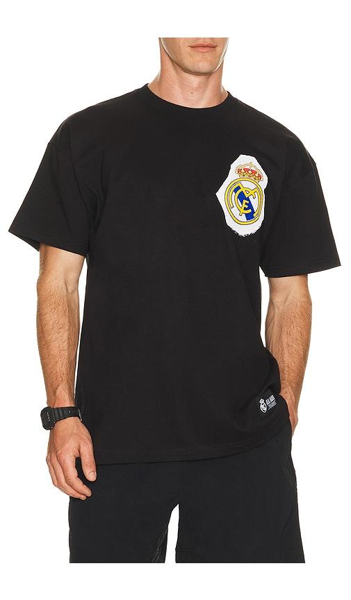 Real Madrid Ransom Tee in Black by REAL MADRID