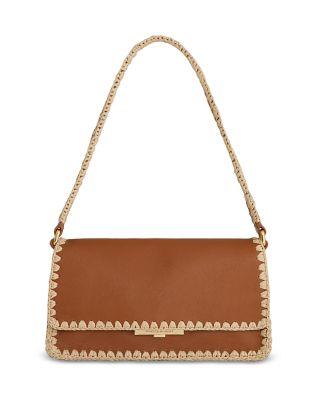 Berkley Medium Stitched Leather Shoulder Bag by REBECCA MINKOFF