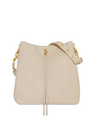Darren Medium Pebbled Leather Shoulder Bag by REBECCA MINKOFF