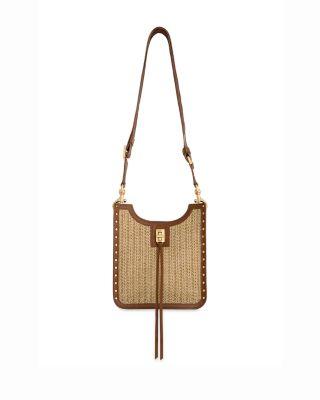 Darren Mini Woven Feedbag Crossbody by REBECCA MINKOFF