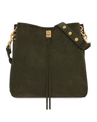 Darren Suede Shoulder Bag by REBECCA MINKOFF