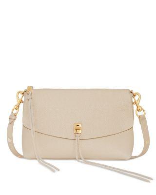 Darren Top Zip Leather Shoulder Bag by REBECCA MINKOFF