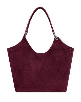 Extra Large Leather Tote Bag by REBECCA MINKOFF