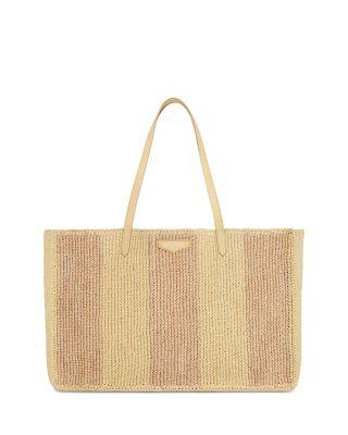 Large Raffia Tote by REBECCA MINKOFF