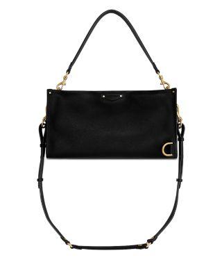M.A.B. Medium Leather Shoulder Bag by REBECCA MINKOFF