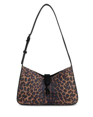 Megan Small Printed Suede Shoulder Bag by REBECCA MINKOFF