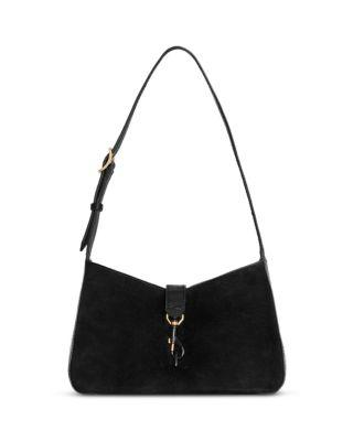 Megan Small Suede Shoulder Bag by REBECCA MINKOFF