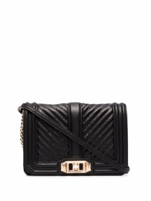 quilted shoulder bag by REBECCA MINKOFF