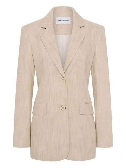 Andy two-button blazer by REBECCA VALLANCE