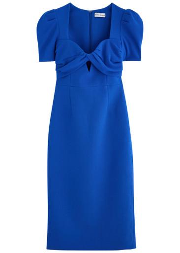 Antonella crepe midi dress by REBECCA VALLANCE